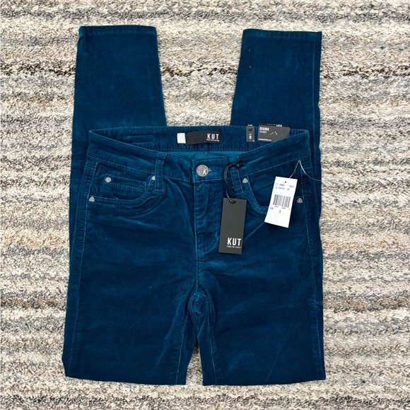 KUT From The Kloth Corduroy Diana Skinny Jeans Sz 0 NWTKUT Skinny Jeans NEW-